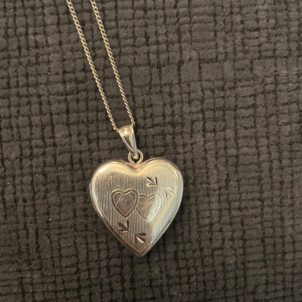 Sterling Silver Heart Locket